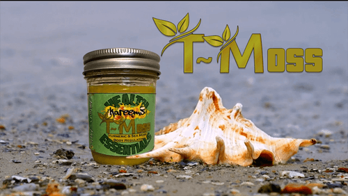 T-Moss product and branding artwork